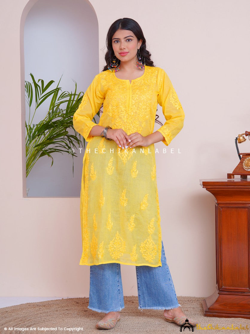 Buy online Turquoise Cotton Straight Kurti from Kurta Kurtis for Women by  Neshamakurti for ₹559 at 69% off | 2024 Limeroad.com